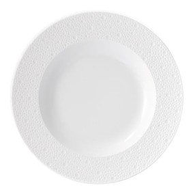 Bernardaud, Ecume White, Rim soup