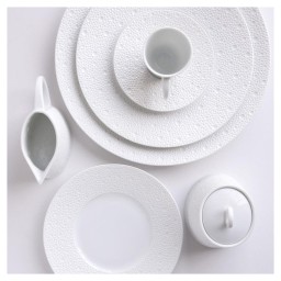 Bernardaud, Ecume White, Salad plate