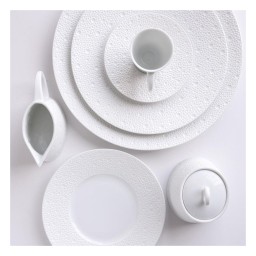 Bernardaud, Ecume White, Bread and butter plate