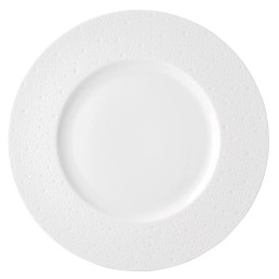 Bernardaud, Ecume White, Presentation plate