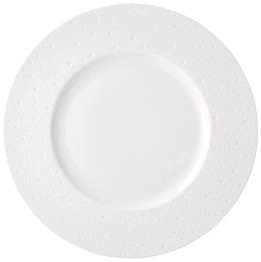 Bernardaud, Ecume White, Presentation plate