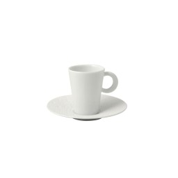 Bernardaud, Ecume White, Expresso cup & saucer