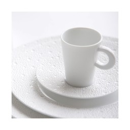 Bernardaud, Ecume White, Expresso cup & saucer