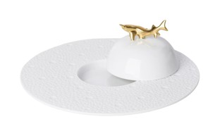 Bernardaud, Ecume White, Caviar set