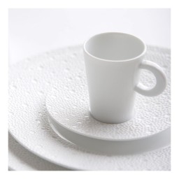 Bernardaud, Ecume White, Breakfast cup & saucer