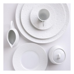 Bernardaud, Ecume White, Breakfast cup & saucer