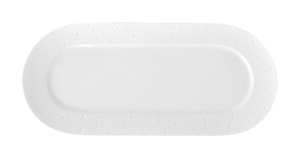 Bernardaud, Ecume White, Rectangular cake platter