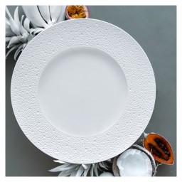 Bernardaud, Ecume White, Oval platter small