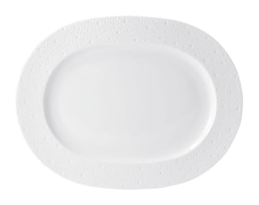 Bernardaud, Ecume White, Oval platter medium