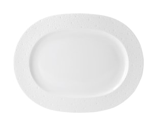 Bernardaud, Ecume White, Oval platter small