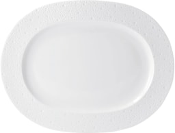 Bernardaud, Ecume White, Oval platter large