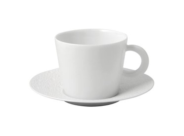 Bernardaud, Ecume White, Tea cup & saucer