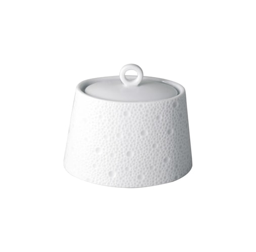 Bernardaud, Ecume White, Sugar bowl