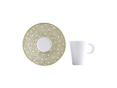 Bernardaud, Ecume Mordoré, Expresso cup & saucer