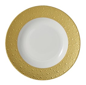 Bernardaud, Ecume Gold, Rim soup