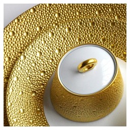 Bernardaud, Ecume Gold, Salad plate