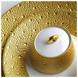 Bernardaud, Ecume Gold, Dinner plate