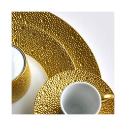 Bernardaud, Ecume Gold, Expresso cup & saucer