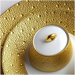 Bernardaud, Ecume Gold, Presentation plate