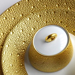 Bernardaud, Ecume Gold, Oval platter large