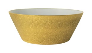 Bernardaud, Ecume Gold, Medium salad bowl