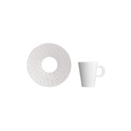 Bernardaud, Ecume Perle, Expresso cup & saucer