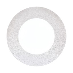 Bernardaud, Ecume Perle, Presentation plate