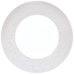 Bernardaud, Ecume Perle, Presentation plate