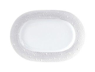 Bernardaud, Ecume Perle, Relish dish