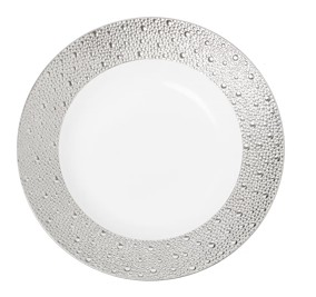 Bernardaud, Ecume Platinum, Rim soup