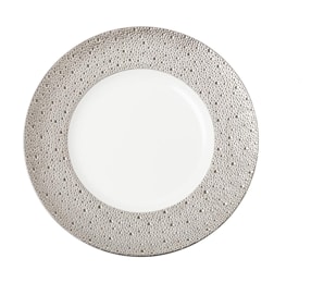 Bernardaud, Ecume Platinum, Salad plate
