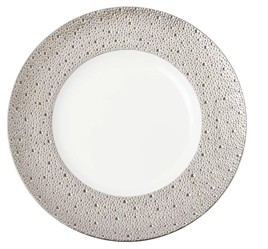 Bernardaud, Ecume Platinum, Dinner plate large