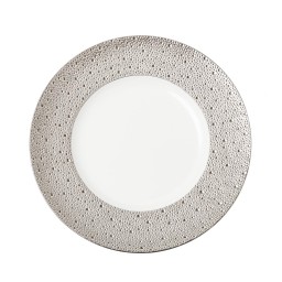 Bernardaud, Ecume Platinum, Dinner plate