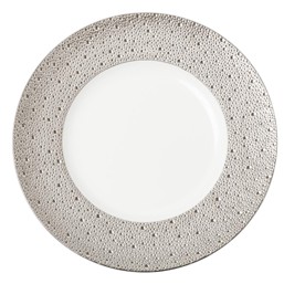 Bernardaud, Ecume Platinum, Dinner plate