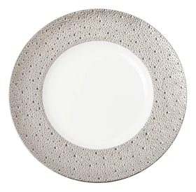 Bernardaud, Ecume Platinum, Presentation plate