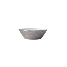 Bernardaud, Ecume Platinum, Tall candy dish