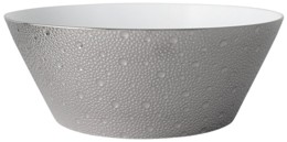 Bernardaud, Ecume Platinum, Large salad bowl