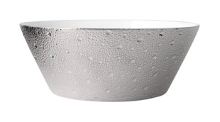 Bernardaud, Ecume Platinum, Medium salad bowl