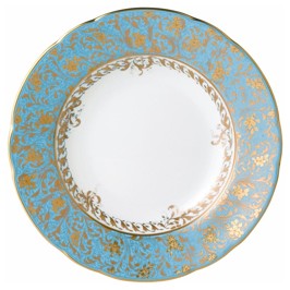 Bernardaud, Eden turquoise, Rim soup plate