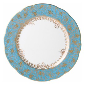 Bernardaud, Eden turquoise, Dinner plate