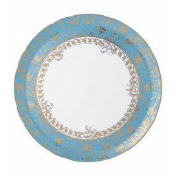 Bernardaud, Eden turquoise, Round tart platter