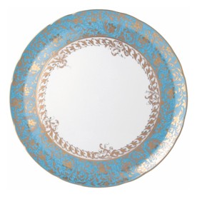 Bernardaud, Eden turquoise, Deep round dish