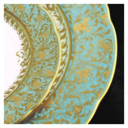 Bernardaud, Eden turquoise, Salad bowl