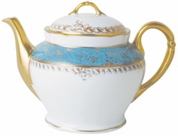 Bernardaud, Eden turquoise, Tea pot