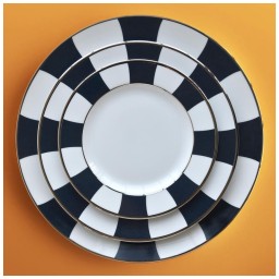 Bernardaud, Galerie Royale Night Blue, Coupe soup plate