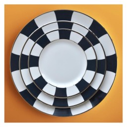 Bernardaud, Galerie Royale Night Blue, Bread and butter plate