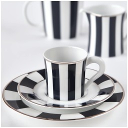 Bernardaud, Galerie Royale Night Blue, Expresso cup and saucer