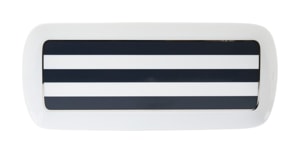 Bernardaud, Galerie Royale Night Blue, Rectangular cake platter