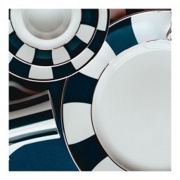 Bernardaud, Galerie Royale Night Blue, Salad bowl