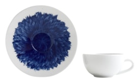 Bernardaud, In bloom, Set of 4 coffee cups and saucers